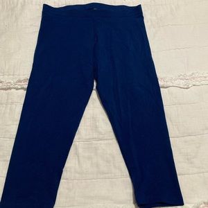 PINK Victoria’s Secret dark blue leggings. Size XS